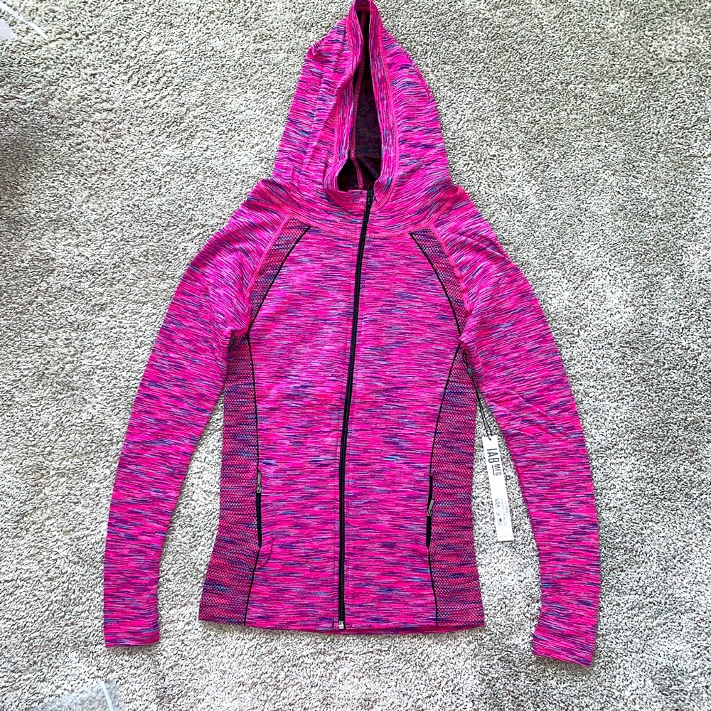 NWT 🎉 IAB Zip Up Hoodie Pink with hood